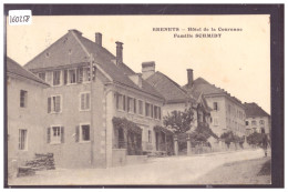LES BRENETS - HOTEL DE LA COURONNE - TB - Les Brenets