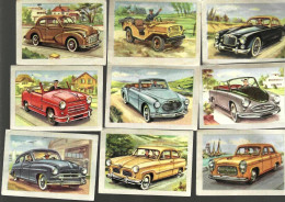 (chocolat)  JACQUES De La Collection «Autos 1954 » : Lot De 119 Chromos Différents - Jacques