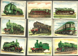 (chocolat)  JACQUES De La Collection «Rétrospective De La Locomotive» : Lot De 49 Chromos Différents - Jacques