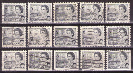 Canada 1970 - ELIZABETH II - Mi 447A,C,D - USED - Gebraucht