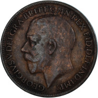 Monnaie, Grande-Bretagne, Farthing, 1916 - B. 1 Farthing