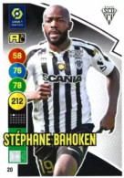 20 Stéphane Bahoken - Angers SCO - Panini Adrenalyn XL LIGUE 1 - 2021-2022 Carte Football - Trading Cards