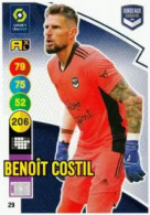 29 Benoît Costil - FC Girondins De Bordeaux - Panini Adrenalyn XL LIGUE 1 - 2021-2022 Carte Football - Trading Cards