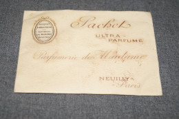 Parfum De Madame Neuilly-Paris,très Ancien Sachet Pour Collection,120 Mm./80 Mm. - Otros & Sin Clasificación