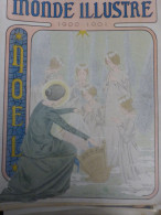 1900 1901 NOEL NAISSANCE ENFANT JESUS ANGES  1 JOURNAL ANCIEN - Non Classés