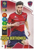 72 Jason Berthomier - Clermont Foot 63 - Panini Adrenalyn XL LIGUE 1 - 2021-2022 Carte Football - Trading Cards