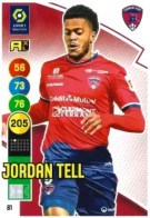 81 Jordan Tell - Clermont Foot 63 - Panini Adrenalyn XL LIGUE 1 - 2021-2022 Carte Football - Trading Cards