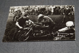 Belle Photo Ancienne De Moto-cross 1969 ,Daniel Lacroix , 14 Cm. Sur 9 Cm. - Sporten