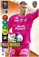 119 Paul Nardi - FC Lorient - Panini Adrenalyn XL LIGUE 1 - 2021-2022 Carte Football - Trading Cards