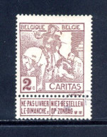 BE   85   Obl   ----   Excellent état. - 1910-1911 Caritas