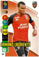 134 Armand Laurienté - FC Lorient - Panini Adrenalyn XL LIGUE 1 - 2021-2022 Carte Football - Trading Cards