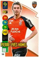 135 Pierre-Yves Hamel - FC Lorient - Panini Adrenalyn XL LIGUE 1 - 2021-2022 Carte Football - Trading Cards