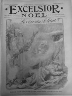 1915 NOEL SOLDAT REVE FOYER FAMILIAL BERCEAU 1 JOURNAL ANCIEN - Non Classés