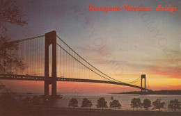 CARTOLINA  NEW YORK CITY,NEW YORK,STATI UNITI-VERRAZANO-NARROWS BRIDGE-NON VIAGGIATA - Ponts & Tunnels