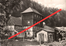 AK Buschmühle Gasthof Kirnitzschtal A Lichtenhain Ottendorf Saupsdorf Räumicht Ostrau Hinterhermsdorf Sächsische Schweiz - Kirnitzschtal