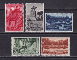 1936 - España - Barcelona - Edifil 14/18 - Feria De Muestras - MNH - Barcelona