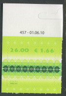 Estonia:Unused Stamp Estonian Belt Pattern, Corner!, 2010, MNH - Estonie