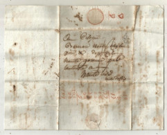 Lettre, Préphilatélie, Précurseurs XVIII E Siècle, 22 Vendemiaire An 7, 13 Oct. 1798, PARIS, 3 Scans - 1701-1800: Voorlopers XVIII