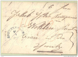 _ik659: Brief Verstuurd > ZURICH 26 JAN 1847 VORMITTACH : Uit  Lindenberg ??? - ...-1845 Voorlopers