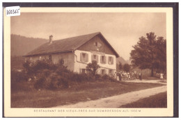 RESTAURANT DES VIEUX PRES SUR DOMBRESSON - TB - Dombresson 