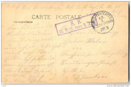 _Np688: FELD-POSTEXPED K.B. I. RESERVE DIVISION  28/9 + S.B. III.B 12 Bayr. R.J.R. : PK: Bruxeles Gare Du Nord - Duits Leger