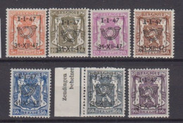 BELGIË - OBP - 1947 - PRE 560/66 (32 Type D) - MNH** - Tipo 1936-51 (Sigillo Piccolo)