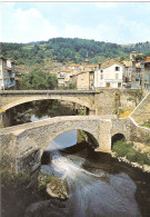 CPSM DE OLLIERGUES LE VIEUX PONT - Olliergues