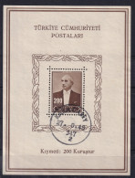 Delcampe - TURKEY 1943 - Canceled - Mi 1133, Block 2 - Gebraucht