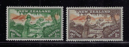 NEW ZEALAND 1946 SOLDIER HELPING CHILD  SCOTT #B28,B29  MNH - Nuovi