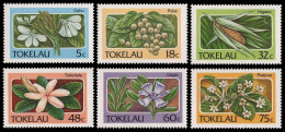 Tokelau 1987 - Mi-Nr. 136-141 ** - MNH - Blumen / Flowers - Tokelau