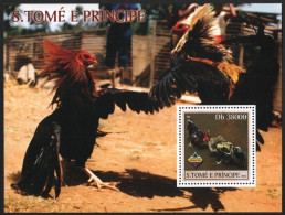 São Tomé & Príncipe 2003 - Mi-Nr. Block 439 ** - MNH - Hahn / Cock - Sao Tome Et Principe