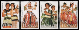 Tuvalu 1991 - Mi-Nr. 603-606 ** - MNH - Weihnachten / X-mas - Tuvalu