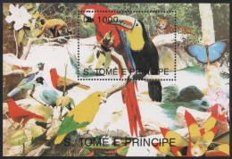 São Tomé & Príncipe 1993 - Mi-Nr. Block 299 ** - MNH - Vögel / Birds - Sao Tome Et Principe