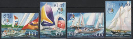 Fidschi 2004 - Mi-Nr. 1080-1083 ** - MNH - Segelboote / Sailboats - Fiji (...-1970)