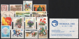 Finnland 1981 - In Den Hauptnummern Kompletter Jahrgang - ** - MNH - Unused Stamps