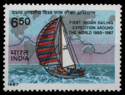 Indien 1987 - Mi-Nr. 1079 ** - MNH - Schiffe / Ships - Ungebraucht