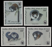 Komoren 1987 - Mi-Nr. 792-795 ** - MNH - Wildtiere / Wild Animals - Comores (1975-...)