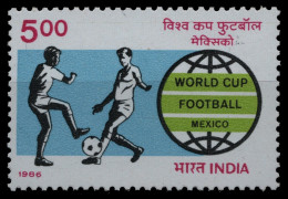 Indien 1986 - Mi-Nr. 1058 ** - MNH - Fussball / Soccer - Ungebraucht