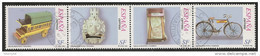 1999-ED. 31 A 34 EN TIRA - FRANQUICIAS POSTALES DEL SERVICIO FILATÉLICO. HISTORIA DEL CORREO -USADO - Used Stamps