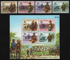 Neuseeland 1984 - Mi-Nr. 912-915 & Block 6 ** - MNH - Armee / Army - Unused Stamps