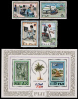 Fidschi 1996 - Mi-Nr. 775-778 & Block 19 ** - MNH - Post - Fidji (1970-...)