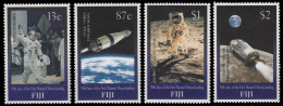 Fidschi 1999 - Mi-Nr. 884-887 ** - MNH - Raumfahrt / Space - Fidji (1970-...)