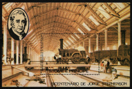 São Tomé & Príncipe 1982 - Mi-Nr. Block 113 A ** - MNH - Eisenbahn / Trains - Sao Tome Et Principe