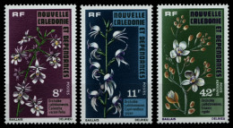 Neukaledonien 1975 - Mi-Nr. 563-565 ** - MNH - Orchideen / Orchids - Ongebruikt