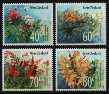 Neuseeland 1989 - Mi-Nr. 1062-1065 ** - MNH - Blumen / Flowers - Ongebruikt