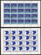 San Marino 1993 - Mi-Nr. 1523-1524 Gest / Used - Bogen - Kunst - Gebruikt