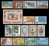 Fidschi 1981 - 6 Komplette Ausgaben - ** - MNH - Fiji (...-1970)