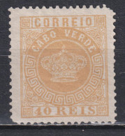 Timbre Neuf* Du Cap Vert De 1881 N°13 MNG - Islas De Cabo Verde