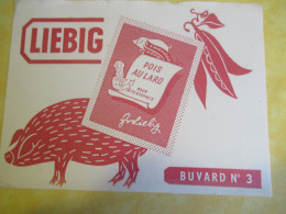 Buvard Ancien / Potage/ LIEBIG/Pois Au Lard/pour 4 Personnes /Vers 1950-1960      BUV696 - Soep En Saus