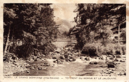 CPA - 74 - Le Grand Bornand - Torrent Du Borne Et Le Jalouvre - Le Grand Bornand